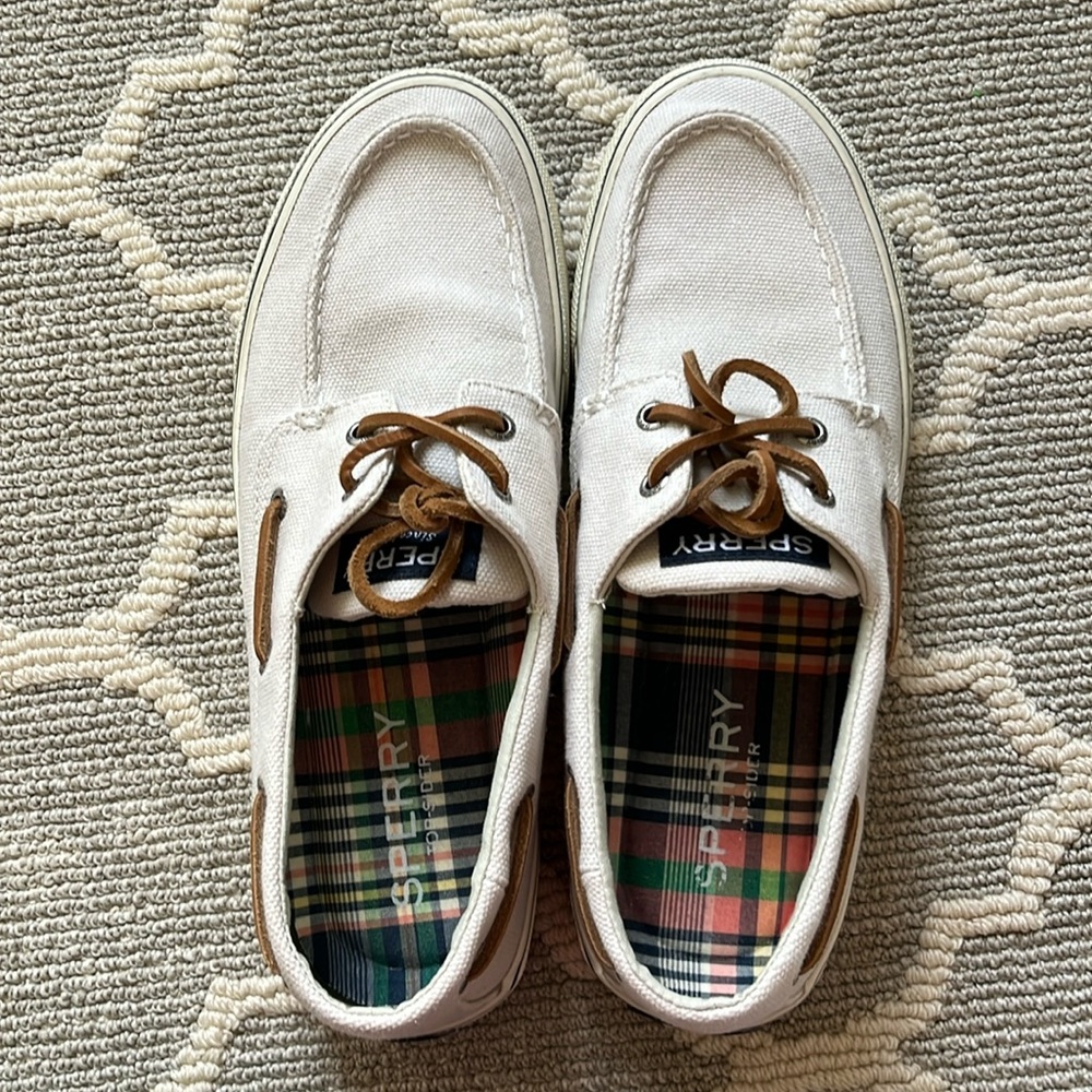 Sperry Top-Sider White Size 9.5 Mens
